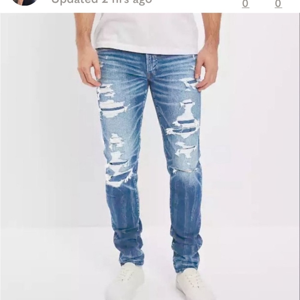 $19 sale American Eagle 28x28 AirFlex 360 Jeans